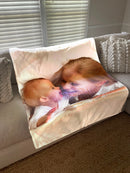 Snuggle Up with Memories: Creating a Custom Photo Collage Blanket for Your Family - A Picture Perfect Cover!