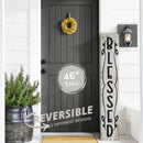 Farmhouse Welcome Porch Leaner Welcome Sign