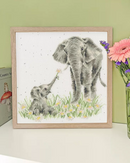 Bloom and Grow Elephant Counted Cross Stitch Kit by Bothy Threads XHD155