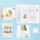 Bloom and Grow Elephant Counted Cross Stitch Kit by Bothy Threads XHD155