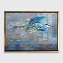 Blue Heron in Flight - Limited Edition Canvas Print
