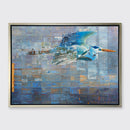 Blue Heron in Flight - Limited Edition Canvas Print