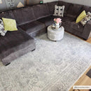 Blue Hiti Washable area rug - Clearance