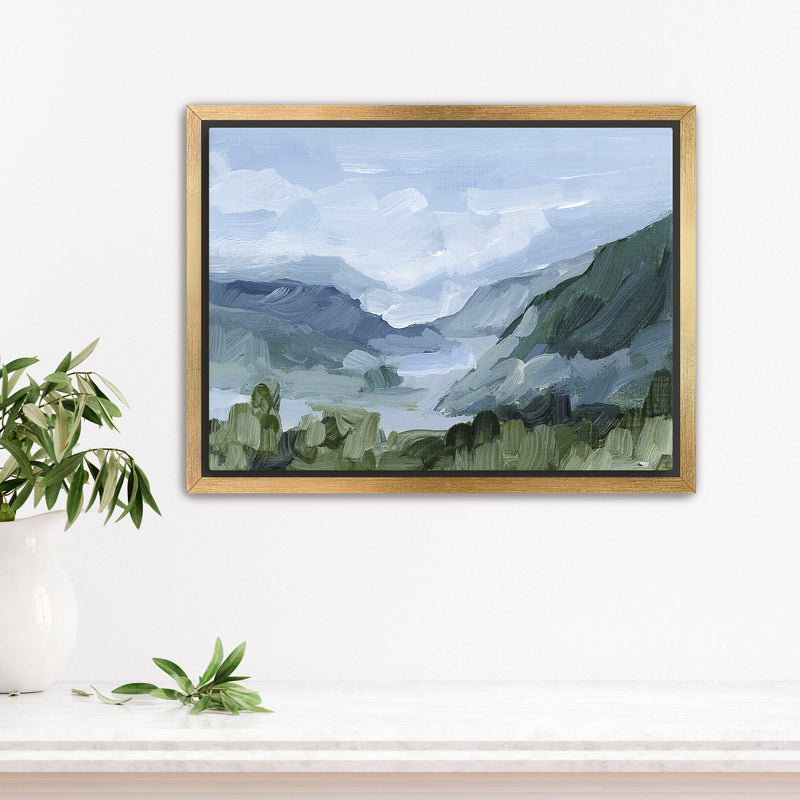 "Blue Juneau" Art Print