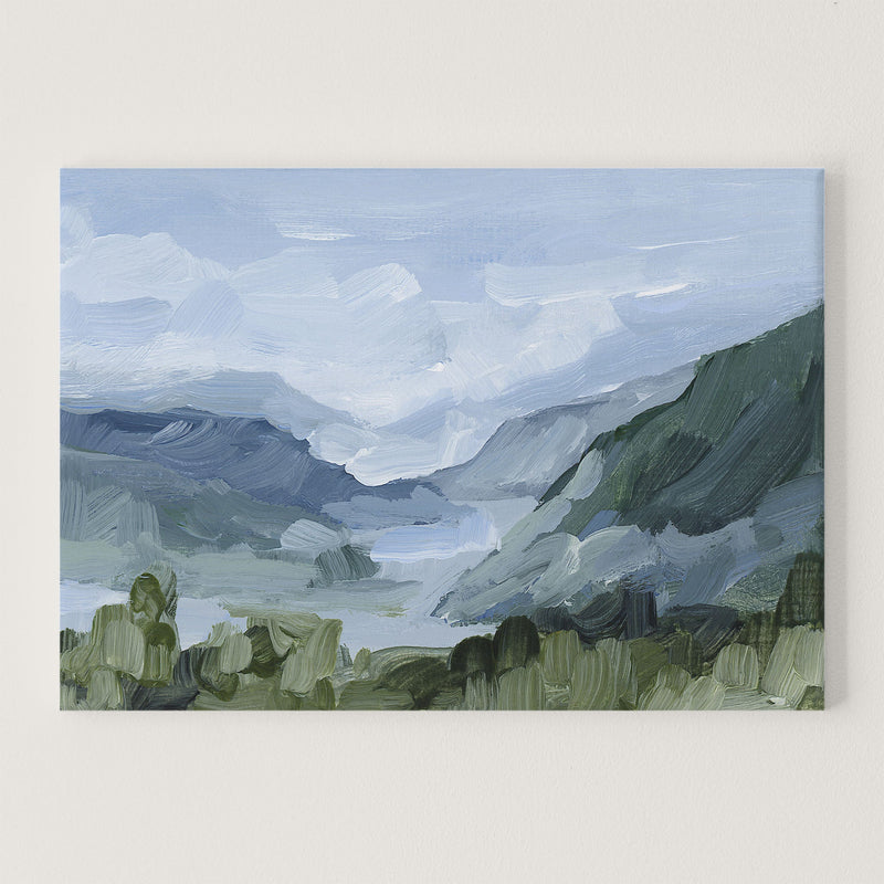 "Blue Juneau" Art Print