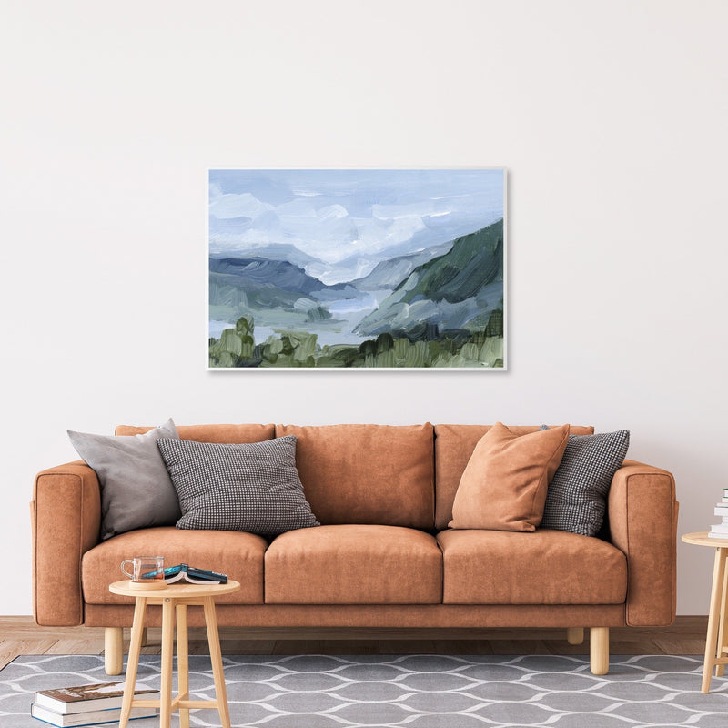 "Blue Juneau" Art Print