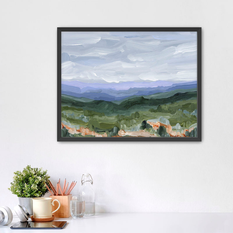 "Blue Ridge" Art Print