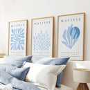 Light Blue Henri Matisse Exhibition Art Set