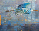 Blue Heron in Flight - Limited Edition Canvas Print