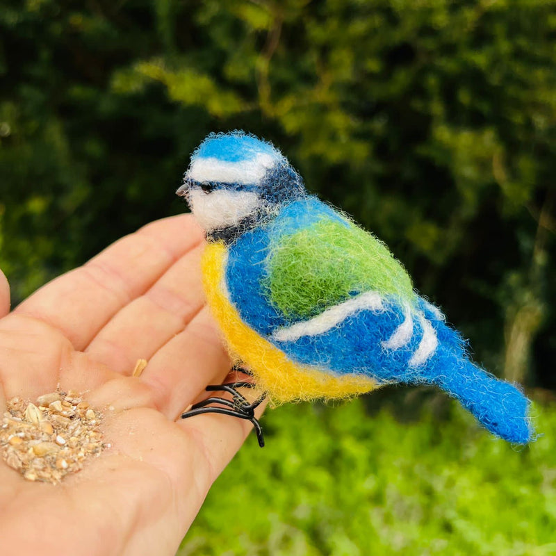 Felting Kit - Blue Tit Needle Felt Kit