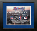 MLB Baseball Photo Picture Frame Kit - Toronto Blue Jays (Blue Matting, White Trim)