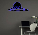 Mount Fuji Sunset - Metal Wall Art