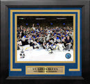 St. Louis Blues 2019 Stanley Cup Champions Team Celebration 8" x 10" Framed Hockey Photo