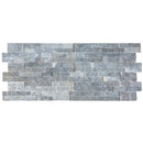 Bluestone Ledger 3D Panel 6"x24" Natural Marble Wall Tile - Full Truckload multiple top view