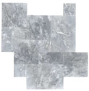 Bluestone Marble Pattern Tumbled Pavers - Full Truckload product shot top view