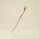 Blush Pink Gem "Warrior" Pen in Gift Box | Jewel-Topped Gift Pen