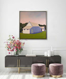 Blush & Blue - Open Edition Canvas Print