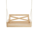 Porchgate Amish Heavy Duty 700 Lb 5-Foot Boardwalk Porch Swing - Unfinished
