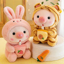 Boba Pig Stuffed Animal Soft Plushie Gift for Girls & Boys