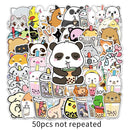 Waterproof Boba Sticker Pack – 50 Unique Bubble Tea Designs