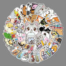 Waterproof Boba Sticker Pack – 50 Unique Bubble Tea Designs
