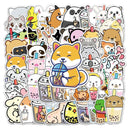Waterproof Boba Sticker Pack – 50 Unique Bubble Tea Designs