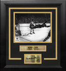 Bobby Orr Boston Bruins 1970 Stanley Cup Game-Winning Goal 8x10 Framed Photo with Engraved Autograph