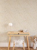 Boho Leaves Wallpaper Floral Boho Wallpaper