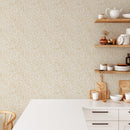 Boho Leaves Wallpaper Floral Boho Wallpaper