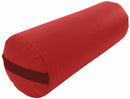 Yoga Bolster - Rectangle or Round or Pranayama shape Premium Professional Firm Studio Quality for Enhanced Yoga Practice
