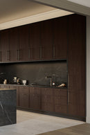 Brushed Bronze "Bond" T-Bar Dual Finish Knob and Pulls