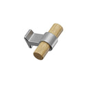 Wood and Nickel "Bond" T-Bar Dual Finish Knob and Pulls