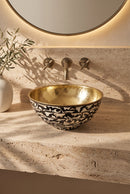 Handmade Bone Inlay Sink - Custom Sink