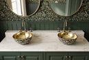 Handmade Bone Inlay Sink - Custom Sink
