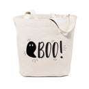 Boo! Halloween Cotton Canvas Tote Bag