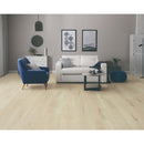 White Sand Luxury Waterproof Laminate Flooring 9.37"x59.6" 12mm Thick - Intriga Collection