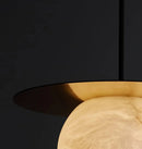 Alabaster Saturn Pendant Light