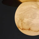 Alabaster Saturn Pendant Light