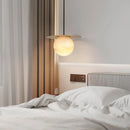 Alabaster Saturn Pendant Light