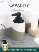 BosilunLife Nordic Garden Automatic Foaming Soap Dispenser Recycled Eco-Clay 10 oz