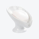 BosilunLife Leaf Shape Soap Dish Recycled Ceramic Eco-Clay