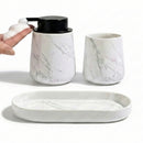 BosilunLife Marble Foaming Bathroom Set Recycled Eco-Clay
