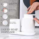 BosilunLife Rubber Paint Liquid Bathroom Accessories Set Recycled Ceramic Eco-Clay