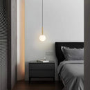Round Bosso Alabaster Pendant Lamp