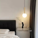 Round Bosso Alabaster Pendant Lamp