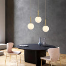 Round Bosso Alabaster Pendant Lamp