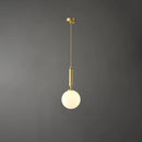 Round Bosso Alabaster Pendant Lamp