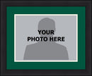 NBA Basketball Photo Picture Frame Kit - Dallas Mavericks (Green Matting, White Trim)