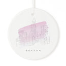 Boston Christmas Ornament