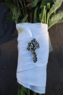 Bouquet of Flowers Lapel Pin